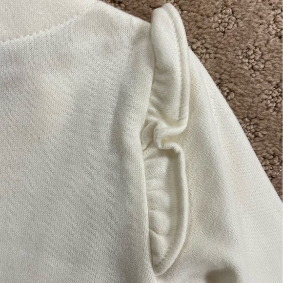 Baby Gap Set Off-White Long Sleeve Cardigan Sweater and Sweatpants 18-24 Months - Picture 10 of 14